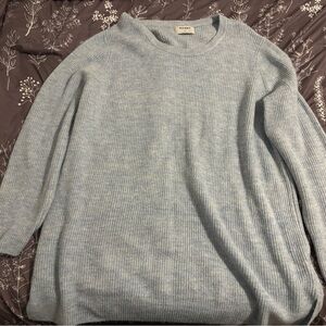 Old Navy Soft Blue Cowl Neck Sweater